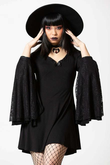 Youth gothic witch dress